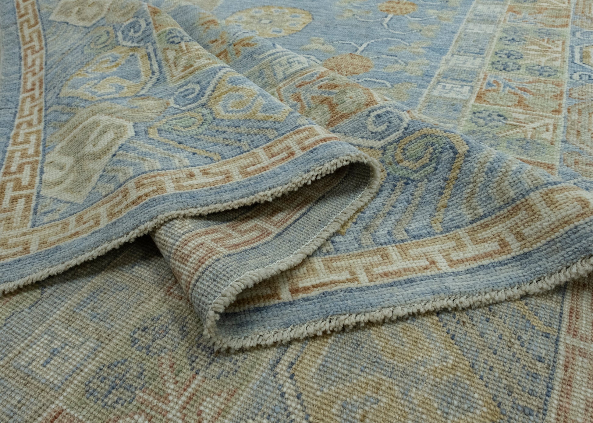Handwoven Oushak Rug 9'2" x 12'2" #17430