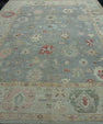 Handwoven Oushak Rug 8'10" x 12' #17431