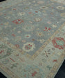 Handwoven Oushak Rug 8'10" x 12' #17431