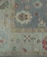 Handwoven Oushak Rug 8'10" x 12' #17431