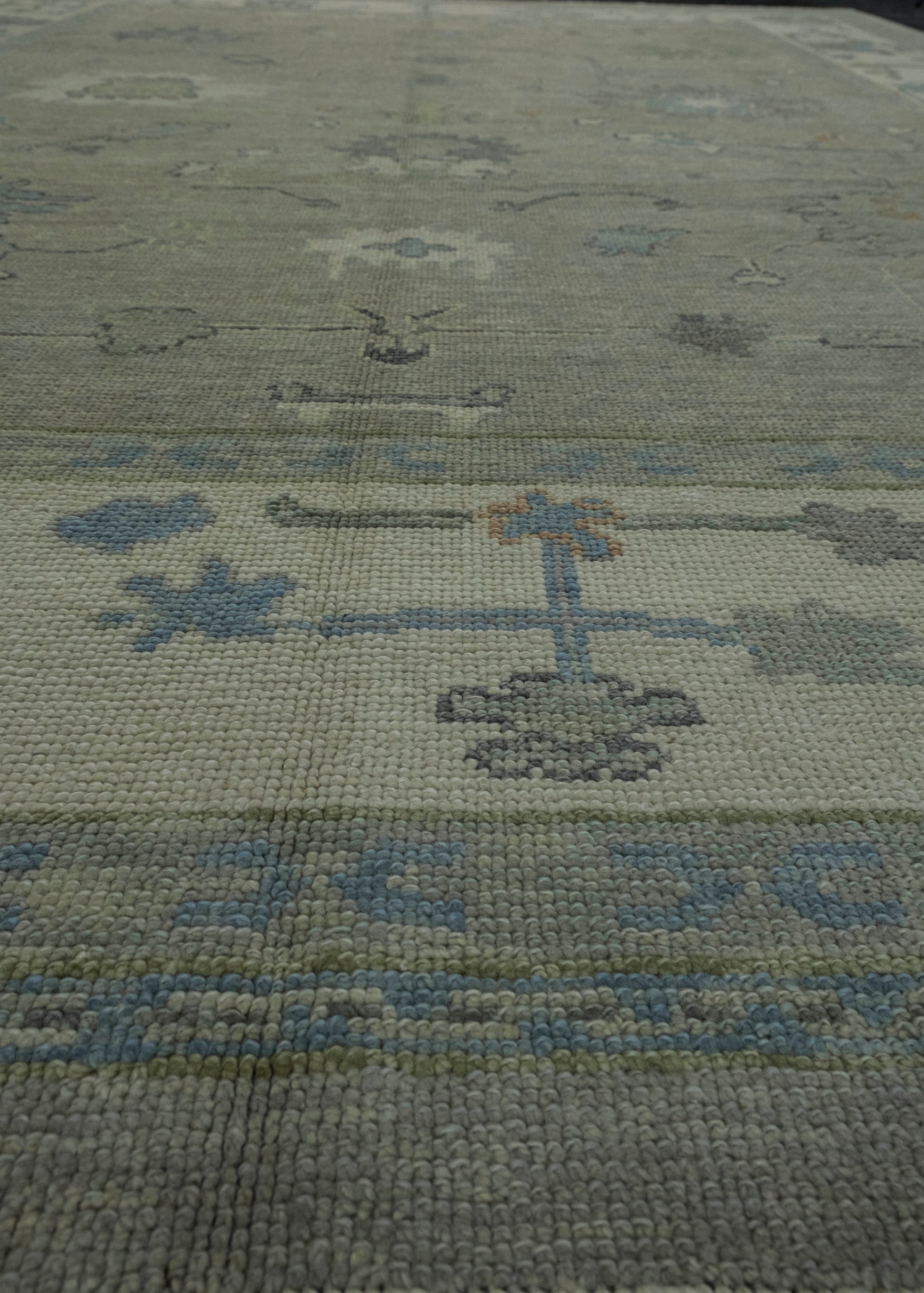 Turkish Oushak Rug 8'6" x 12'1 #18108