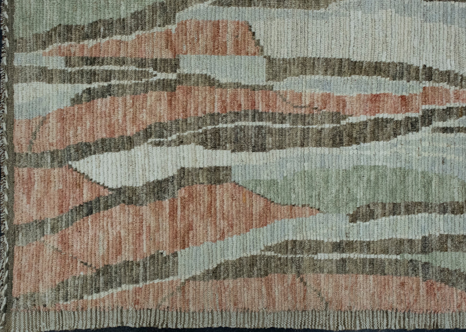 Hand Knotted Modern Rug 9'6" x 11'2" #17436