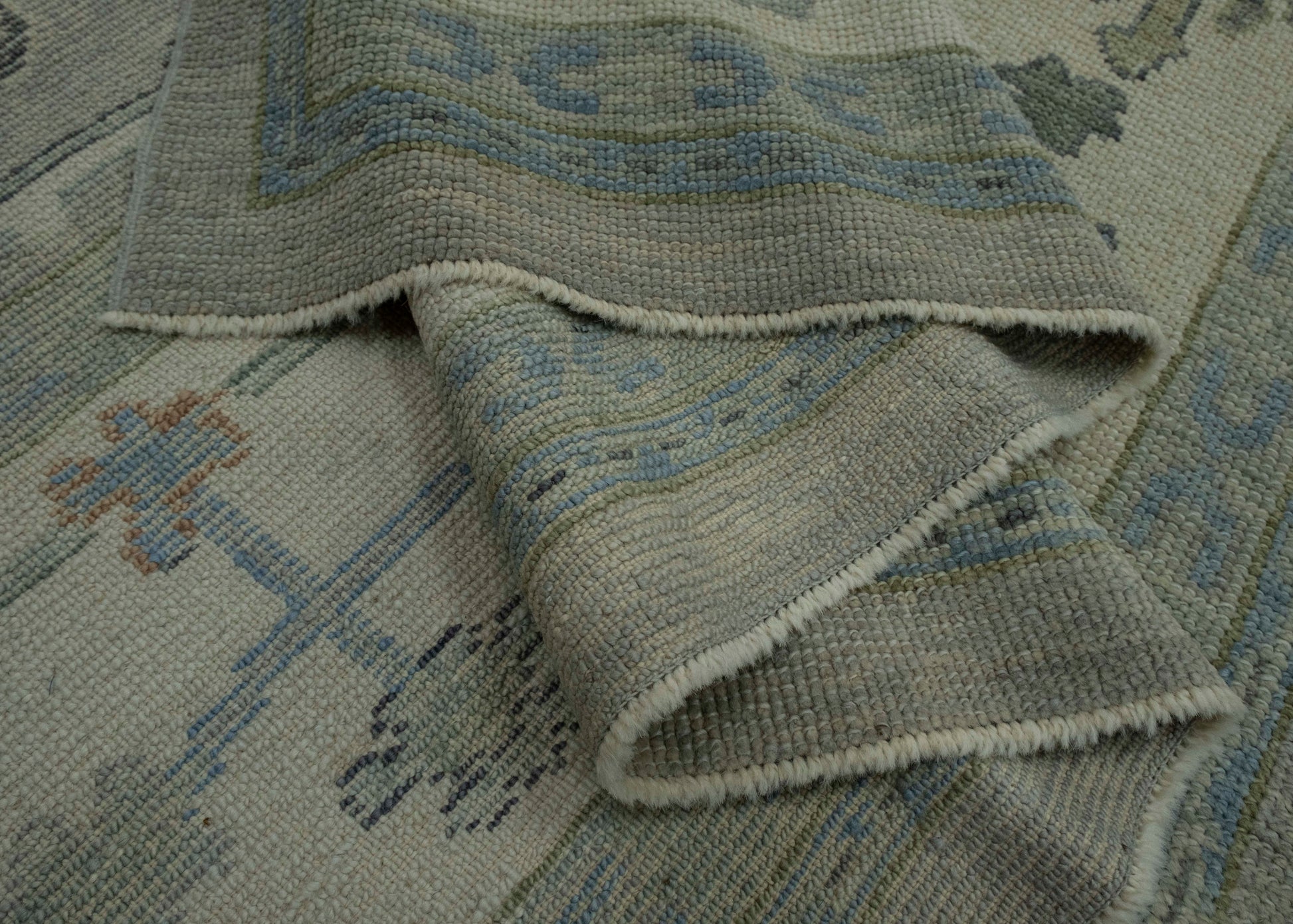 Turkish Oushak Rug 8'6" x 12'1 #18108