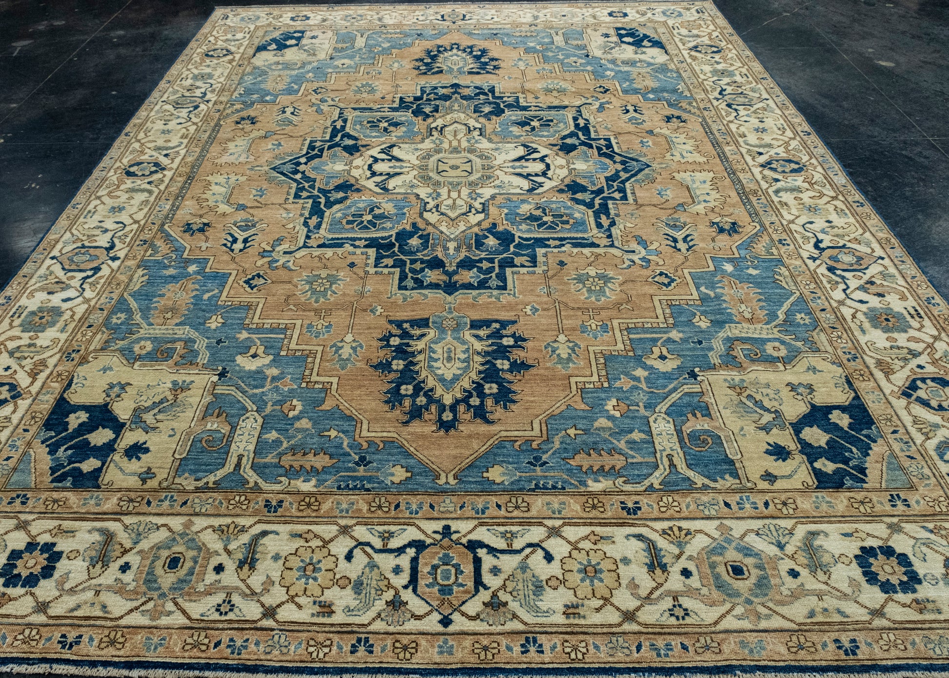 Oriental Hand Knotted Rug 9' x 11'9" #17434