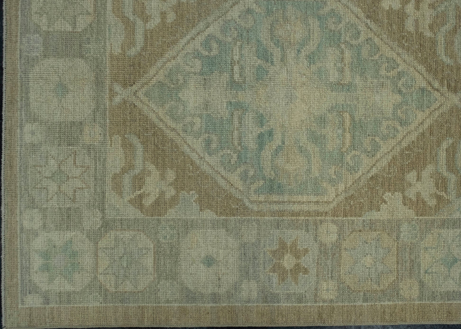 Turkish Oushak Rug 9'3" x 12'6" #18631