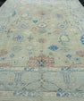 Handwoven Oushak Rug 8' x 12'6" #17433