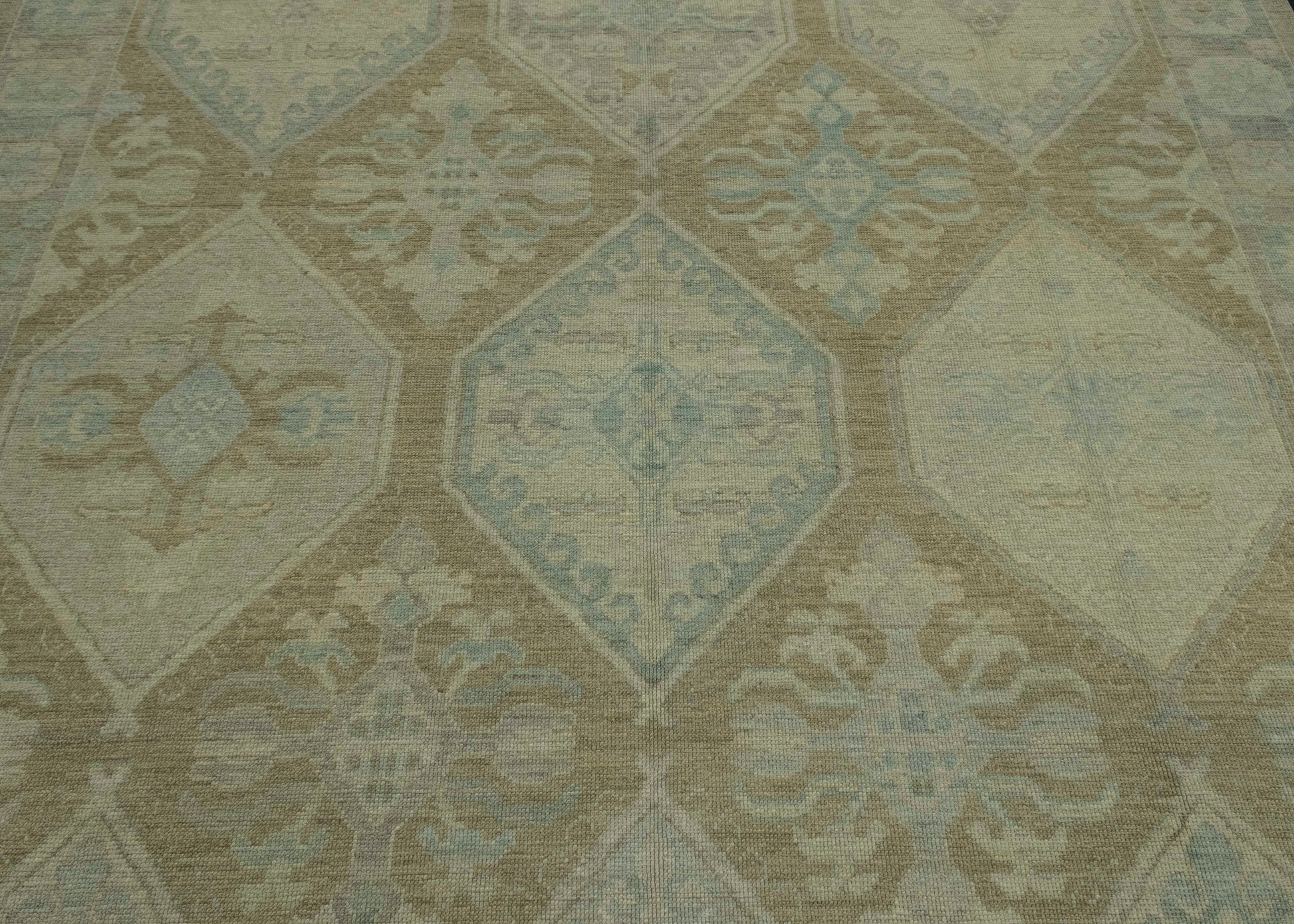 Turkish Oushak Rug 9'3" x 12'6" #18631