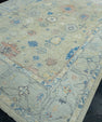 Handwoven Oushak Rug 8' x 12'6" #17433