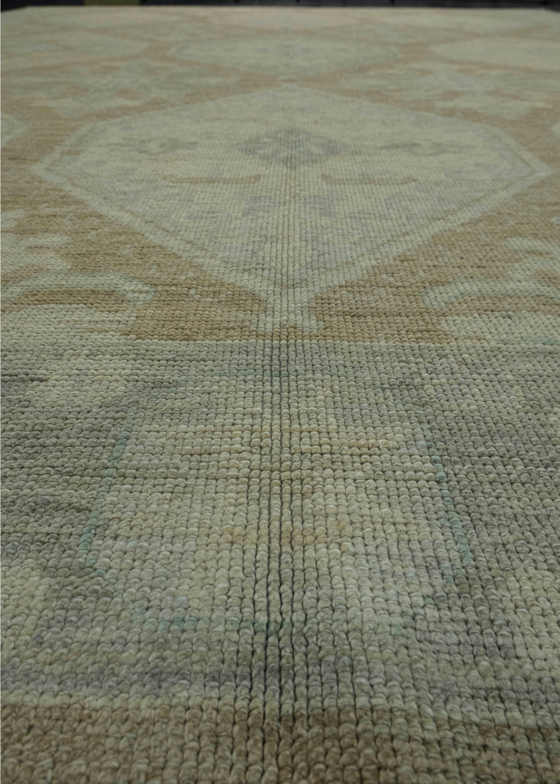 Turkish Oushak Rug 9'3" x 12'6" #18631