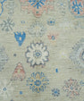 Handwoven Oushak Rug 8' x 12'6" #17433