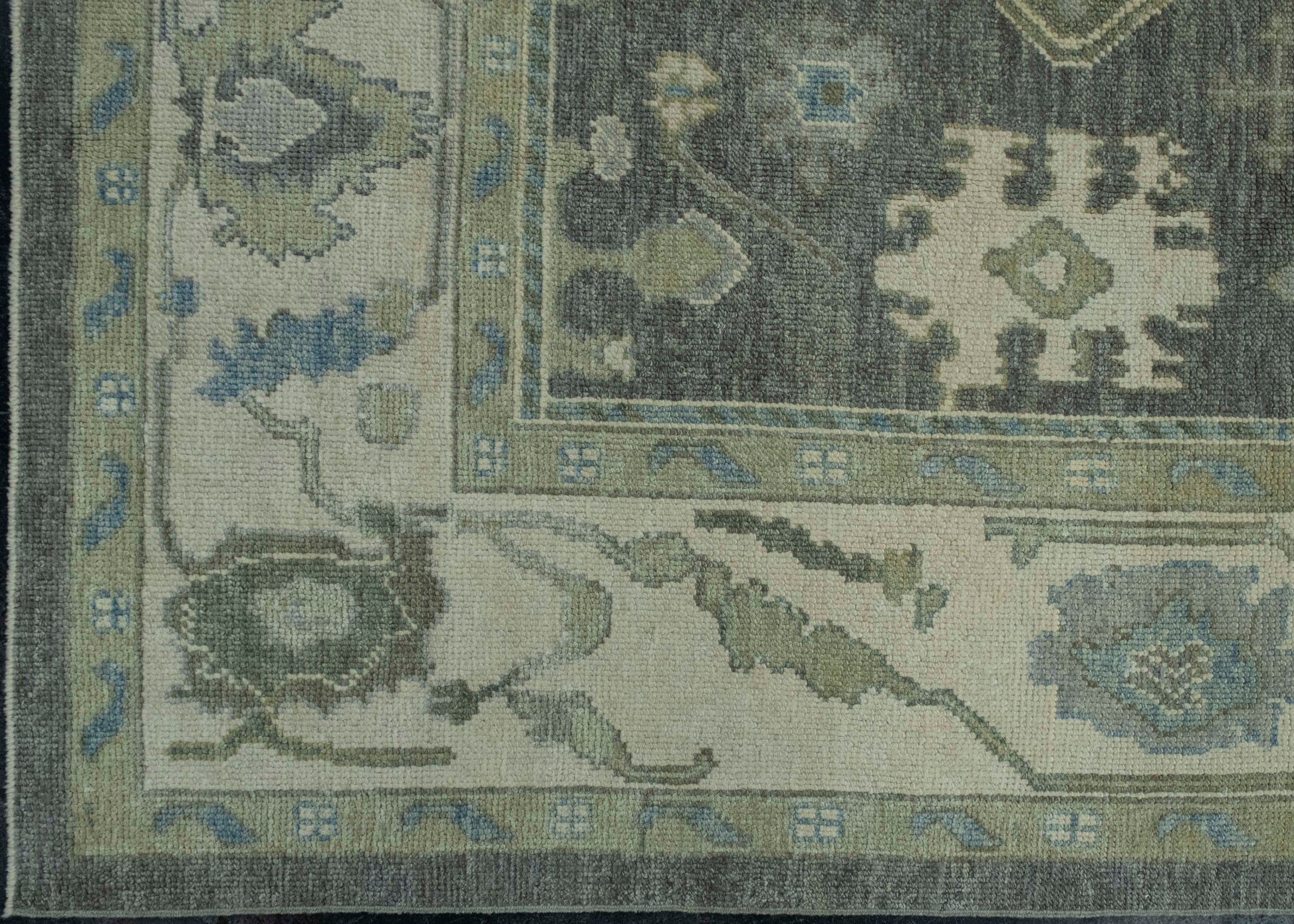 Turkish Oushak Rug 8'9" x 11'10" #18103