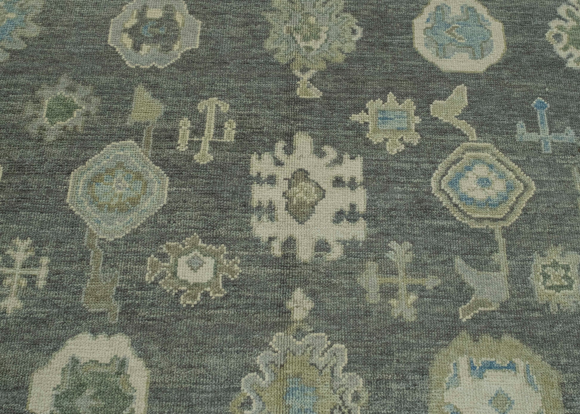 Turkish Oushak Rug 8'9" x 11'10" #18103