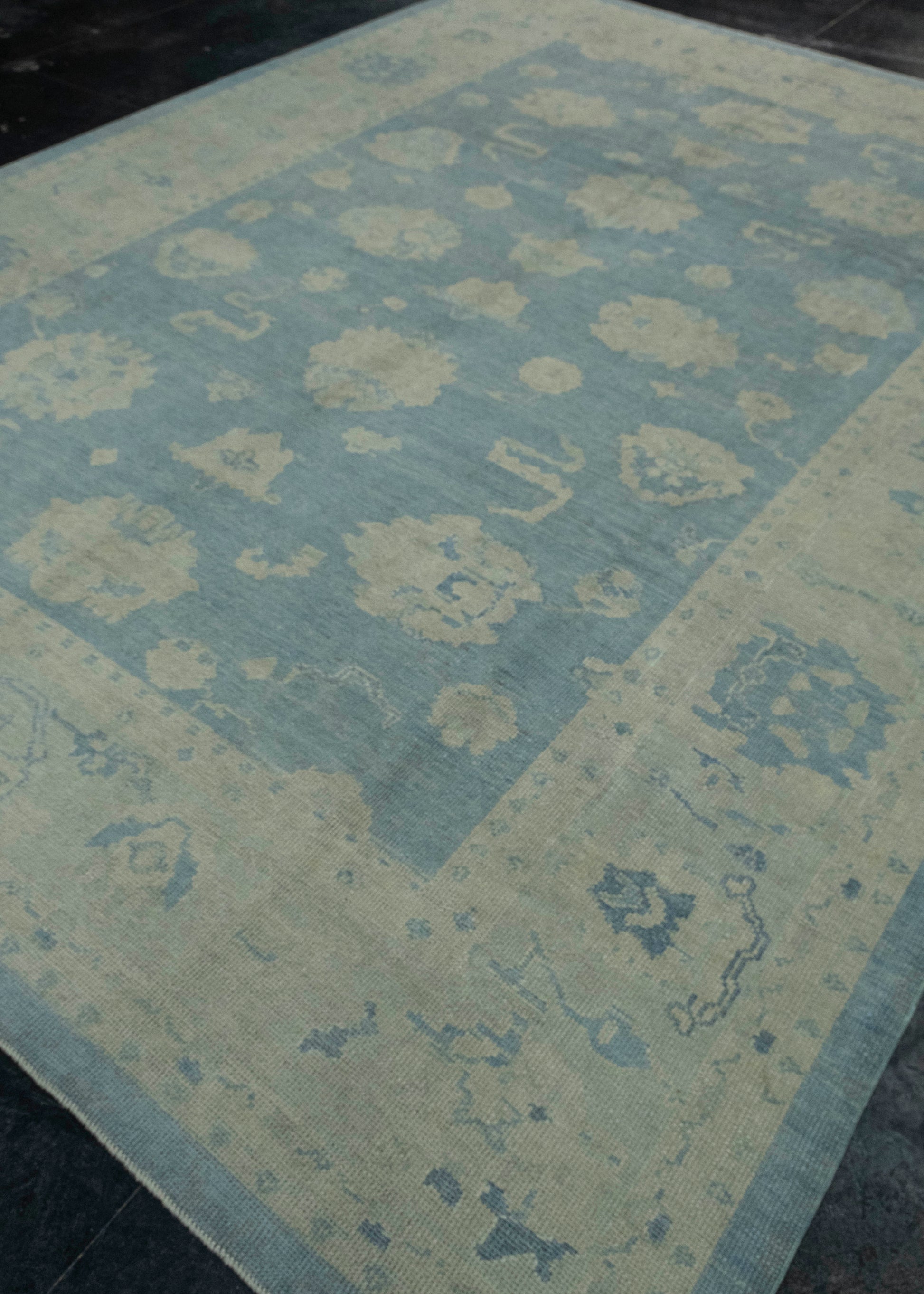 Turkish Oushak Rug 9'1" x 12' #18605