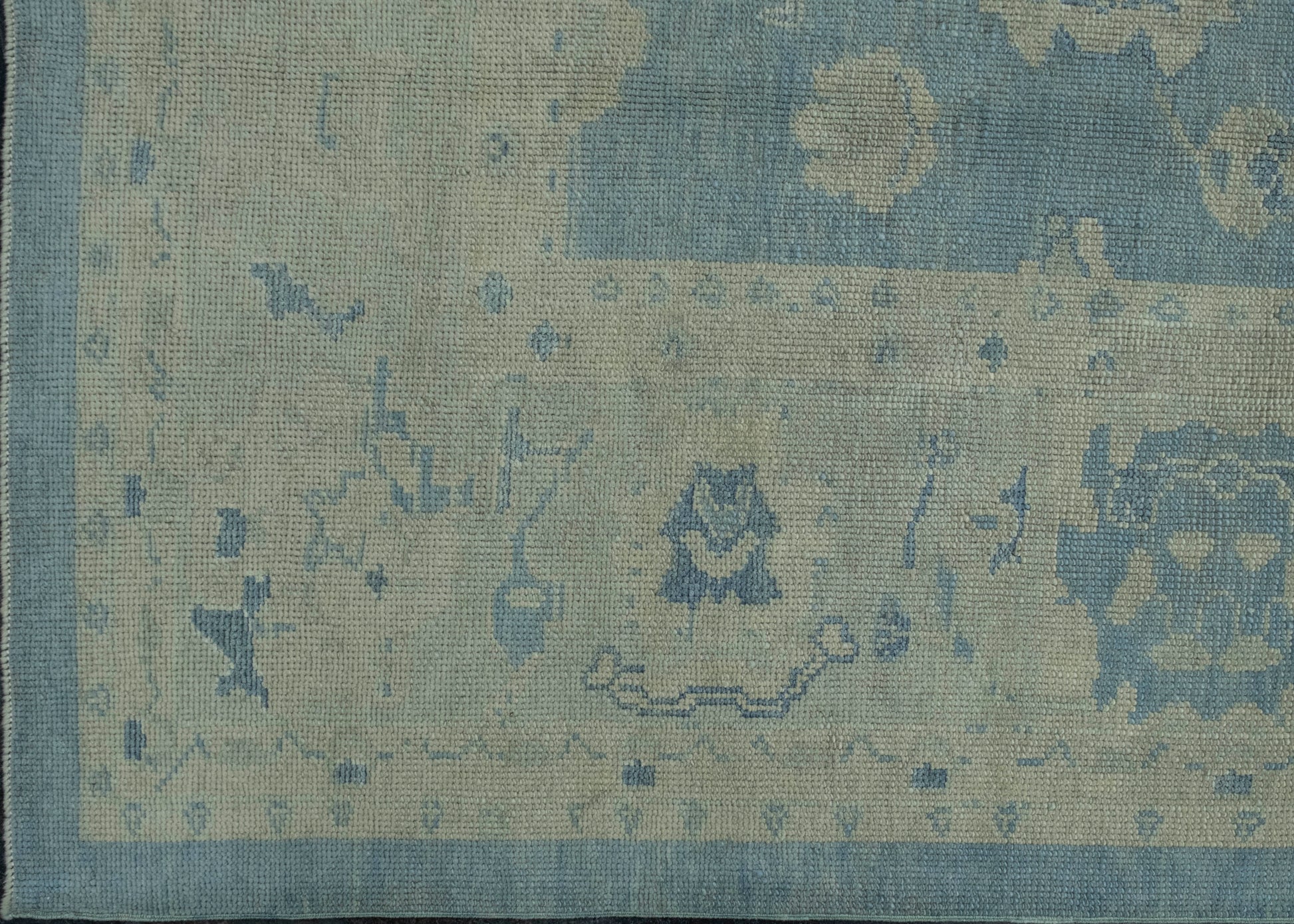 Turkish Oushak Rug 9'1" x 12' #18605