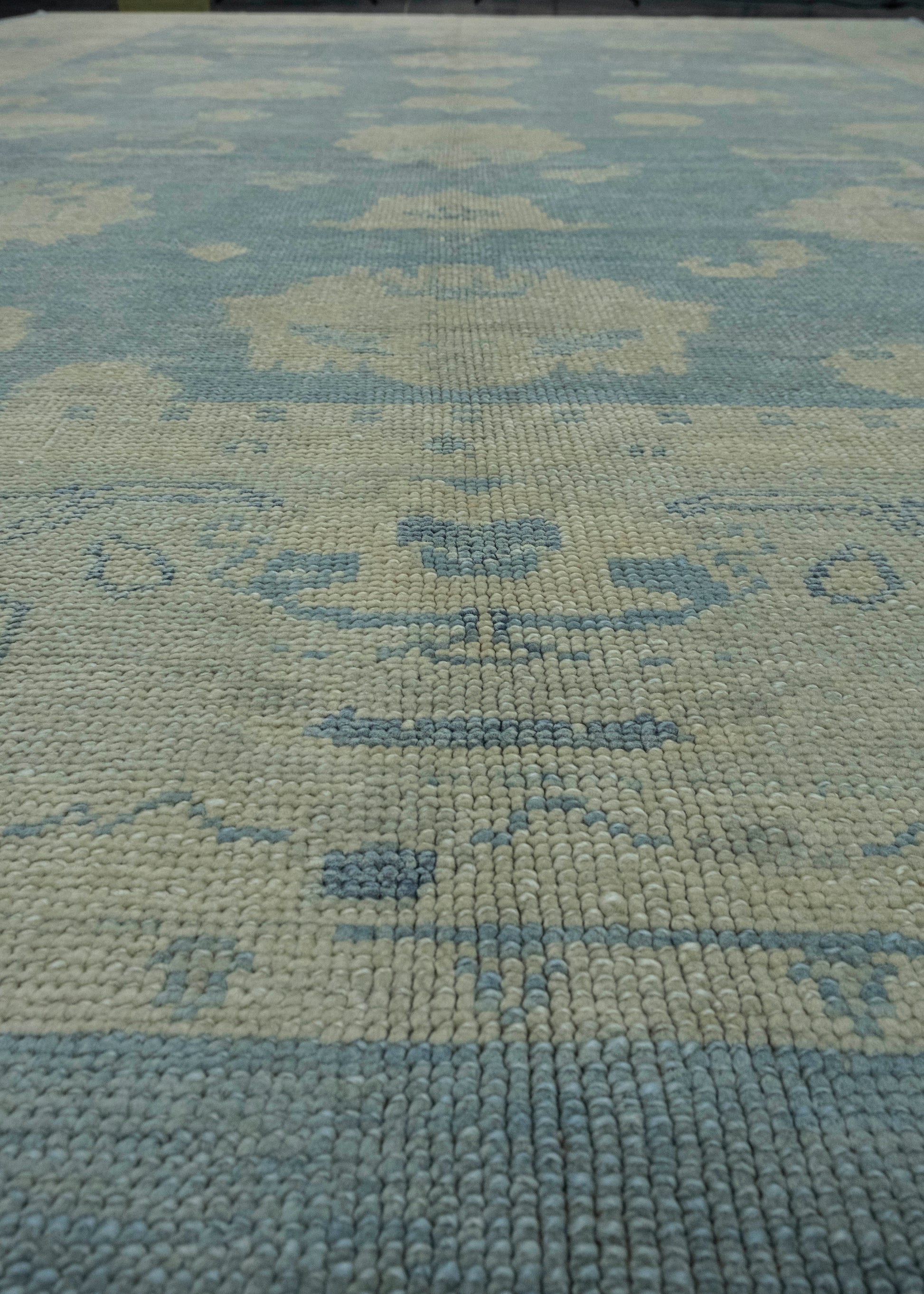 Turkish Oushak Rug 9'1" x 12' #18605