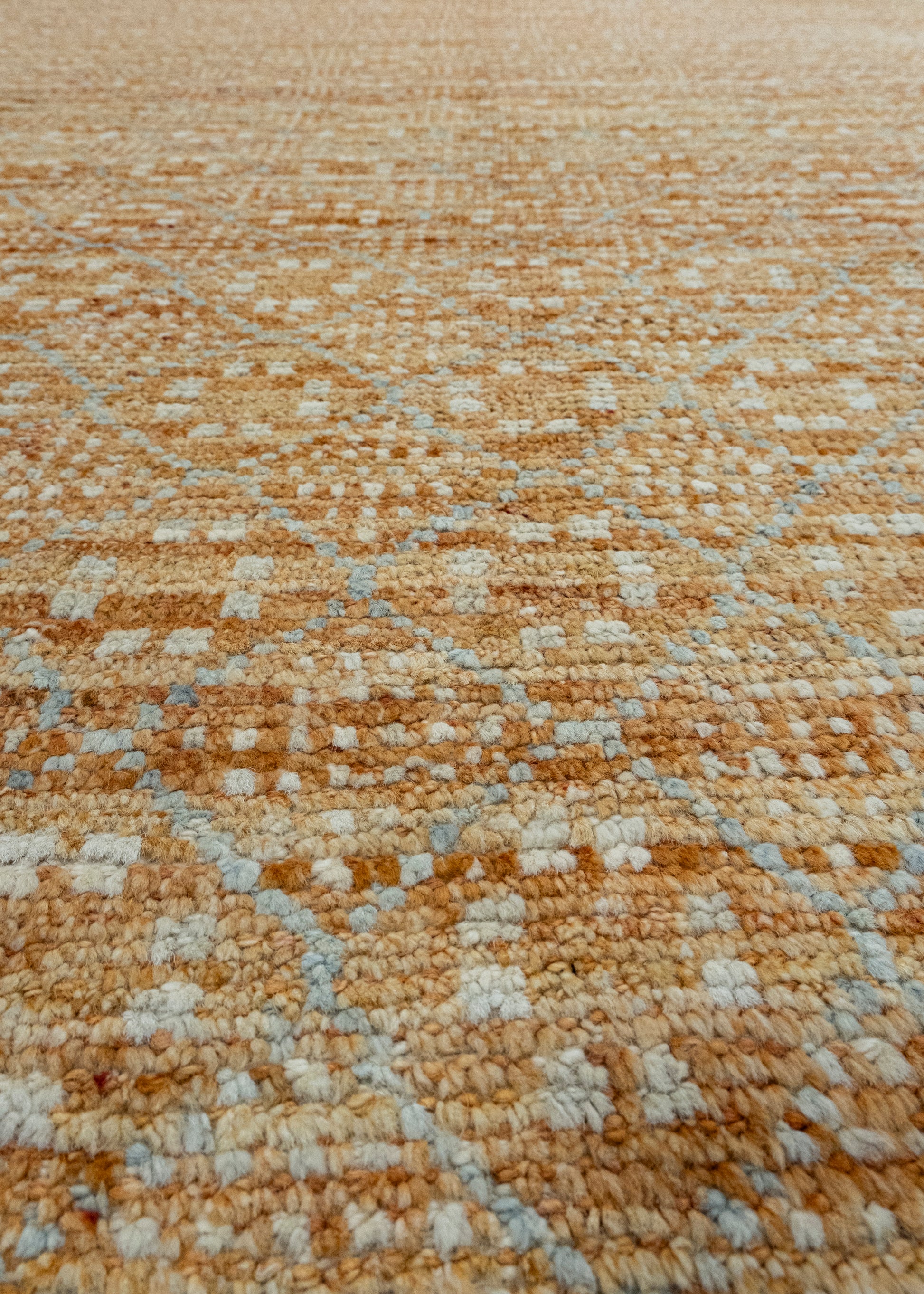 Hand Knotted Modern Rug 9'7" x 11'3" #17446