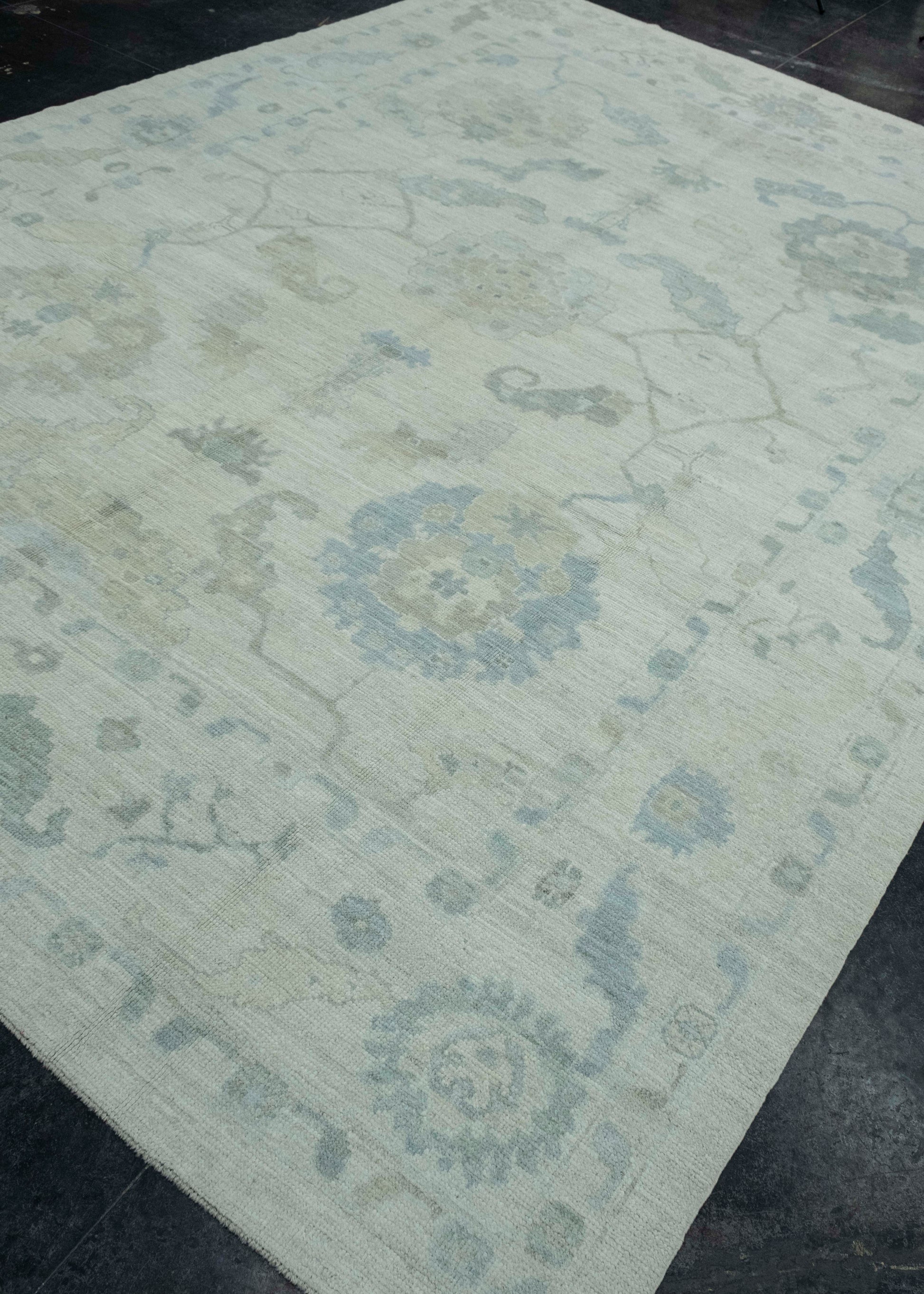 Turkish Oushak Rug 8'9" x 12' #18702