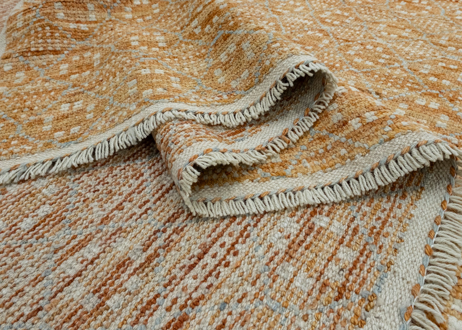 Hand Knotted Modern Rug 9'7" x 11'3" #17446