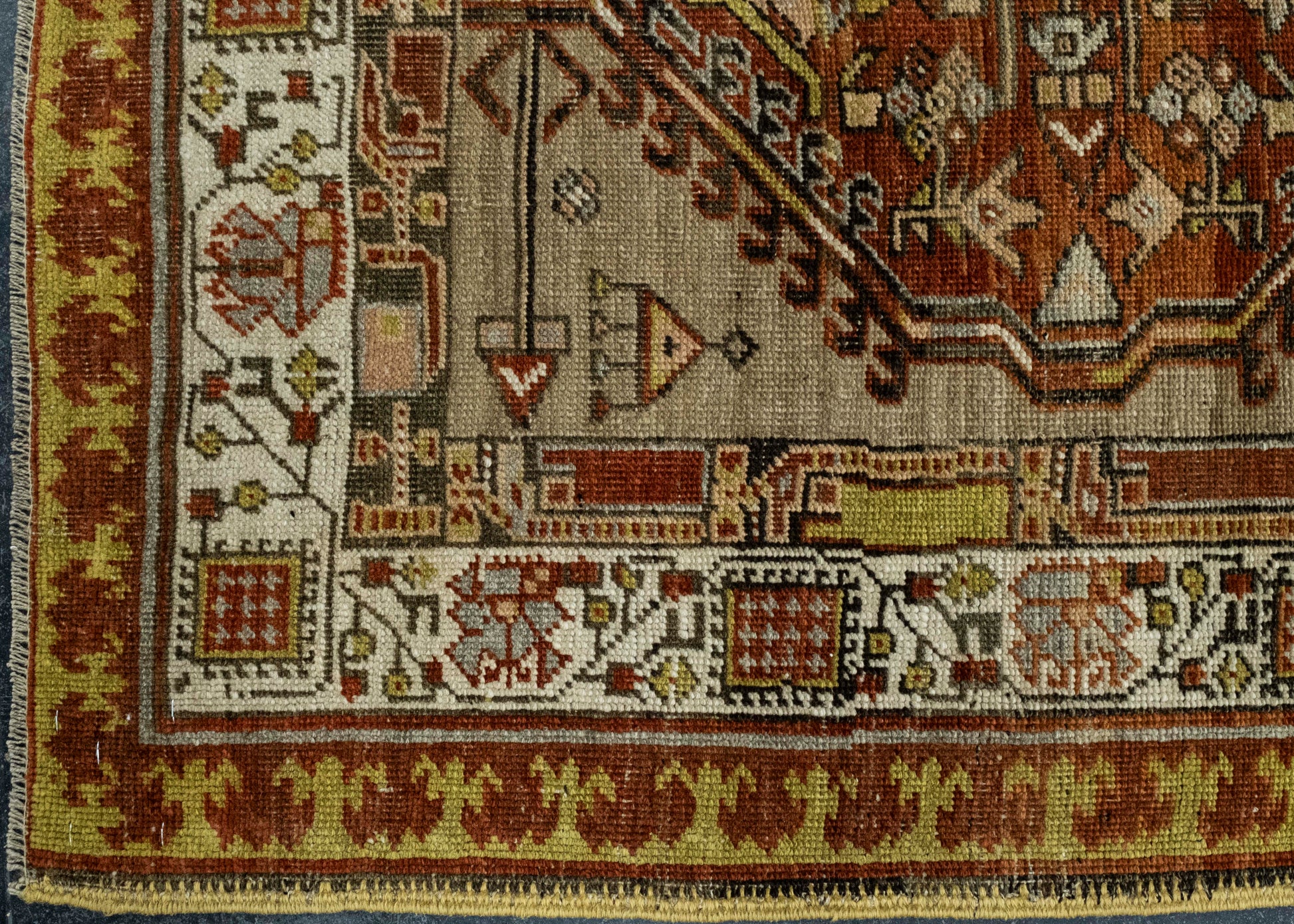 Turkish Vintage Runner Rug 3' x 11' #16712