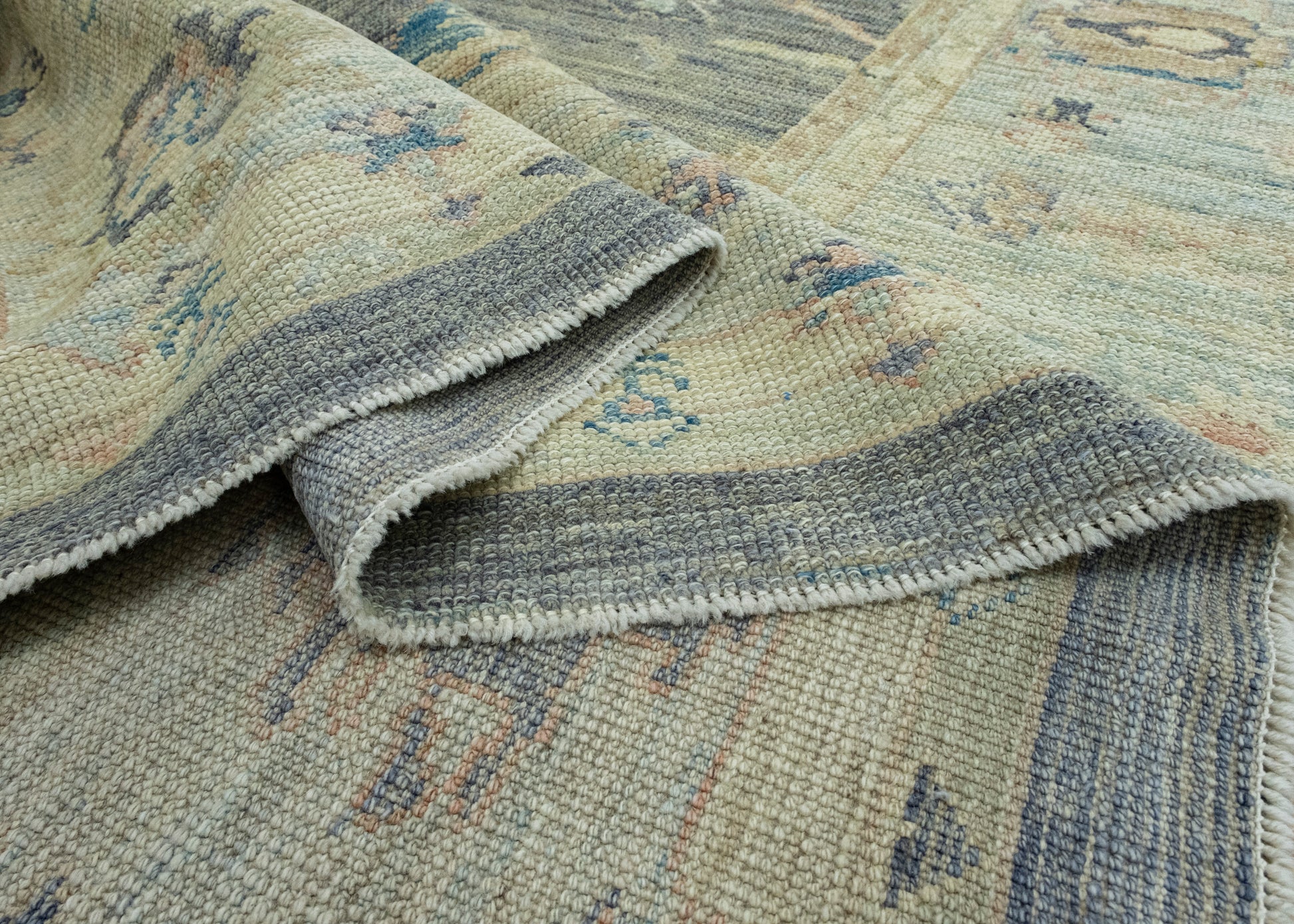 Turkish Oushak Rug 8'3" x 9'2" #17891
