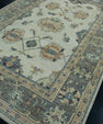 Turkish Oushak Rug 6'8" x 10' #17855