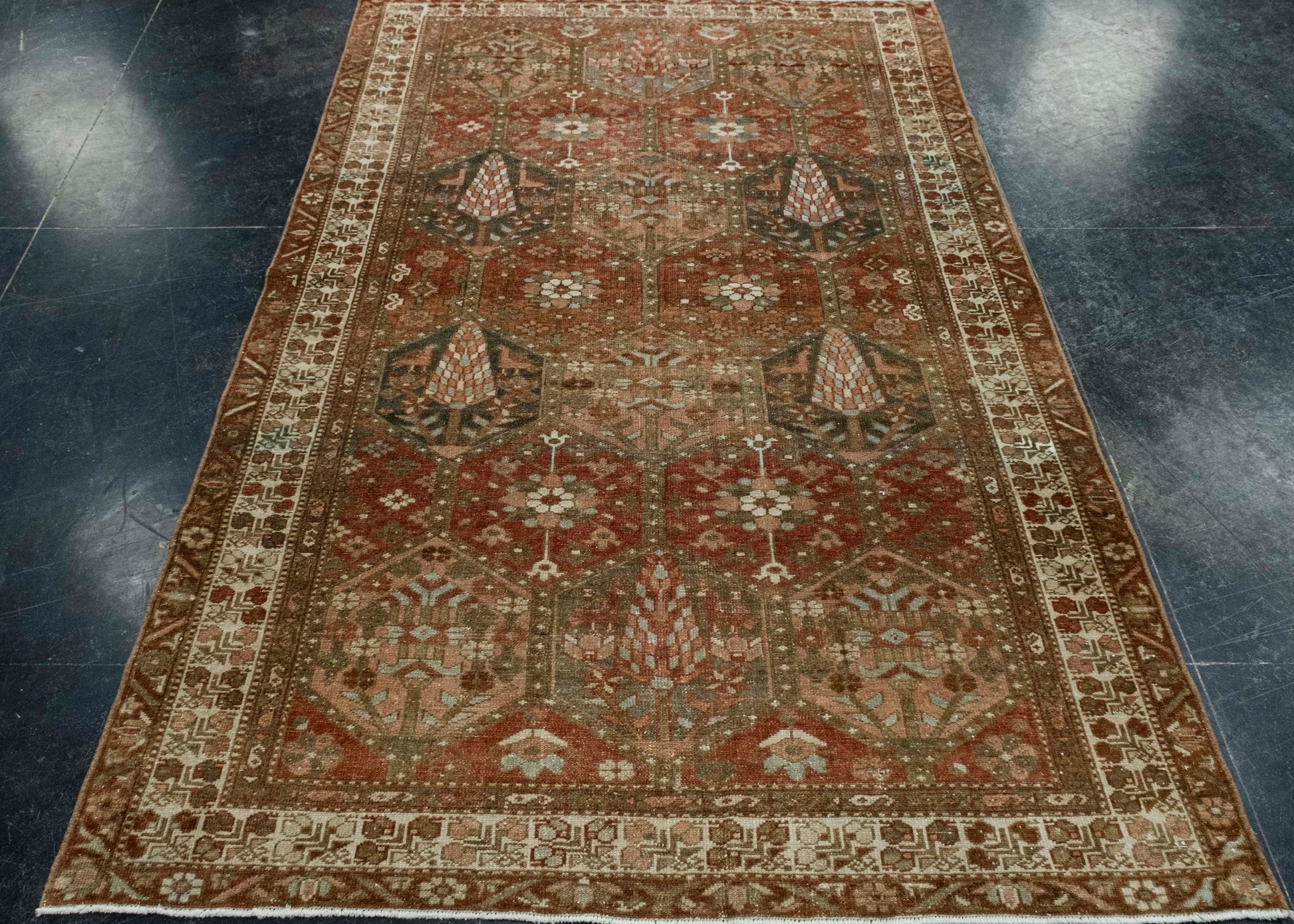 Turkish Vintage Rug 4'6" x 6'11" #16710