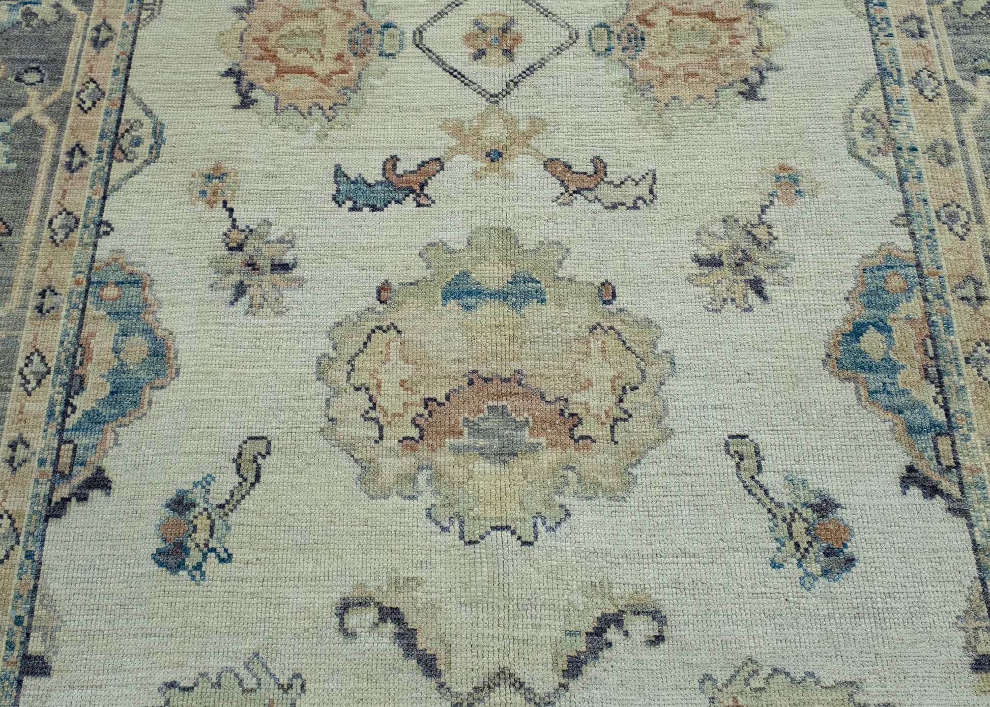 Turkish Oushak Rug 6'8" x 10' #17855