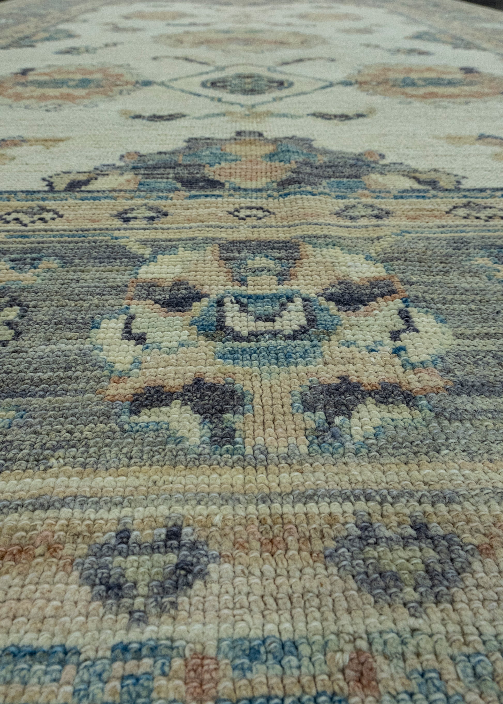 Turkish Oushak Rug 6'8" x 10' #17855