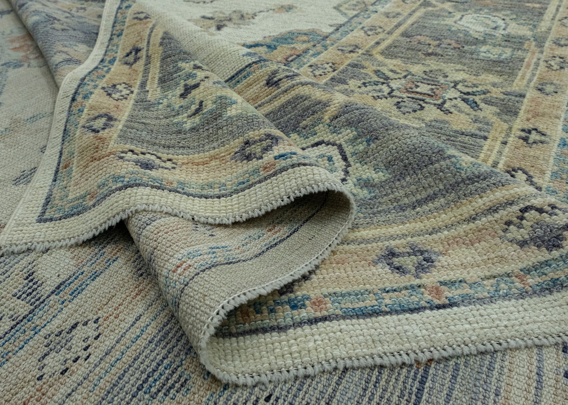 Turkish Oushak Rug 6'8" x 10' #17855