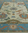 Turkish Oushak Rug 8'5" x 9'11" #17210