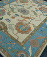 Turkish Oushak Rug 8'5" x 9'11" #17210