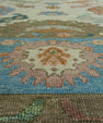 Turkish Oushak Rug 8'5" x 9'11" #17210