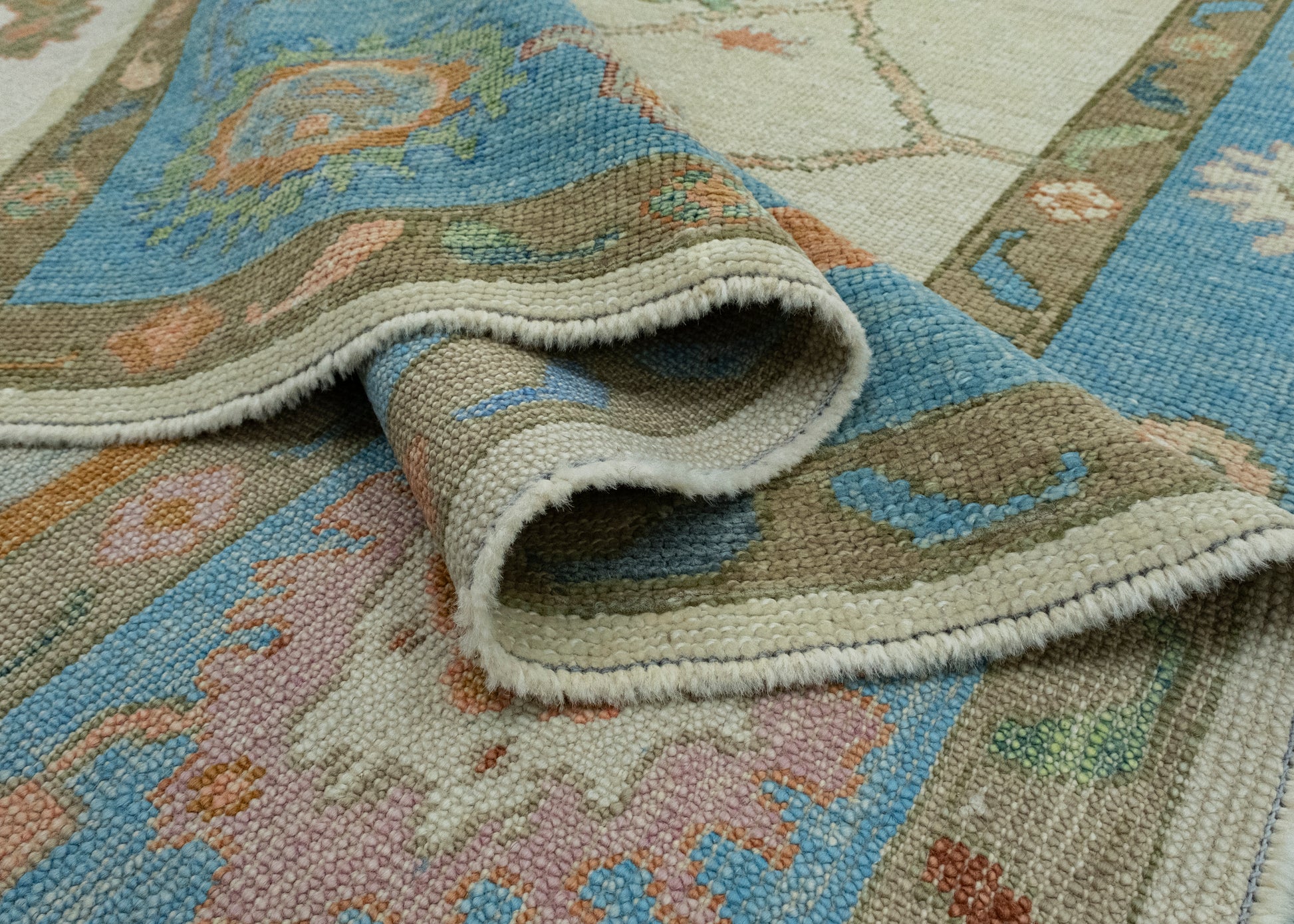 Turkish Oushak Rug 8'5" x 9'11" #17210