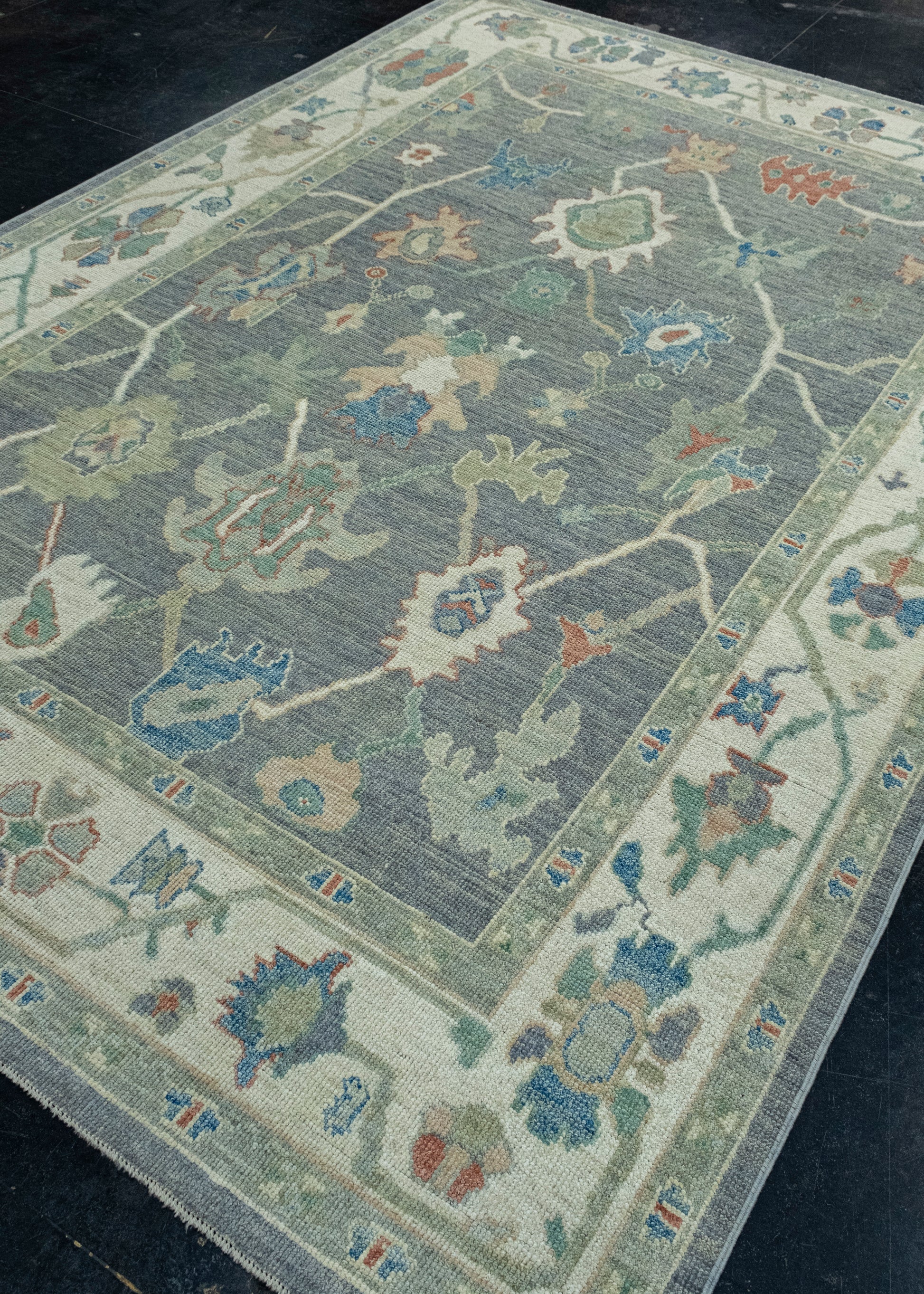 Turkish Oushak Rug 7' x 9'11" #17727