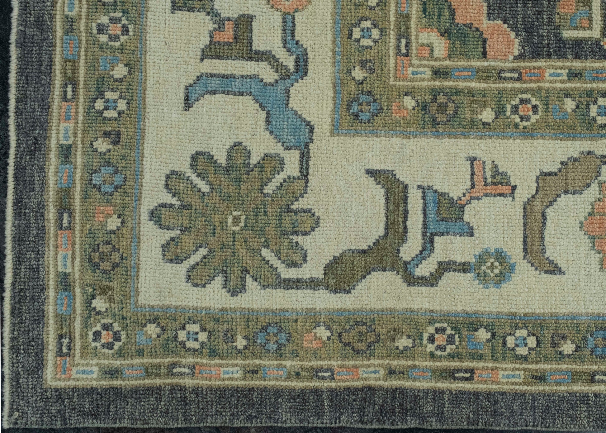 Turkish Oushak Rug 9'3" x 12'3" #17183