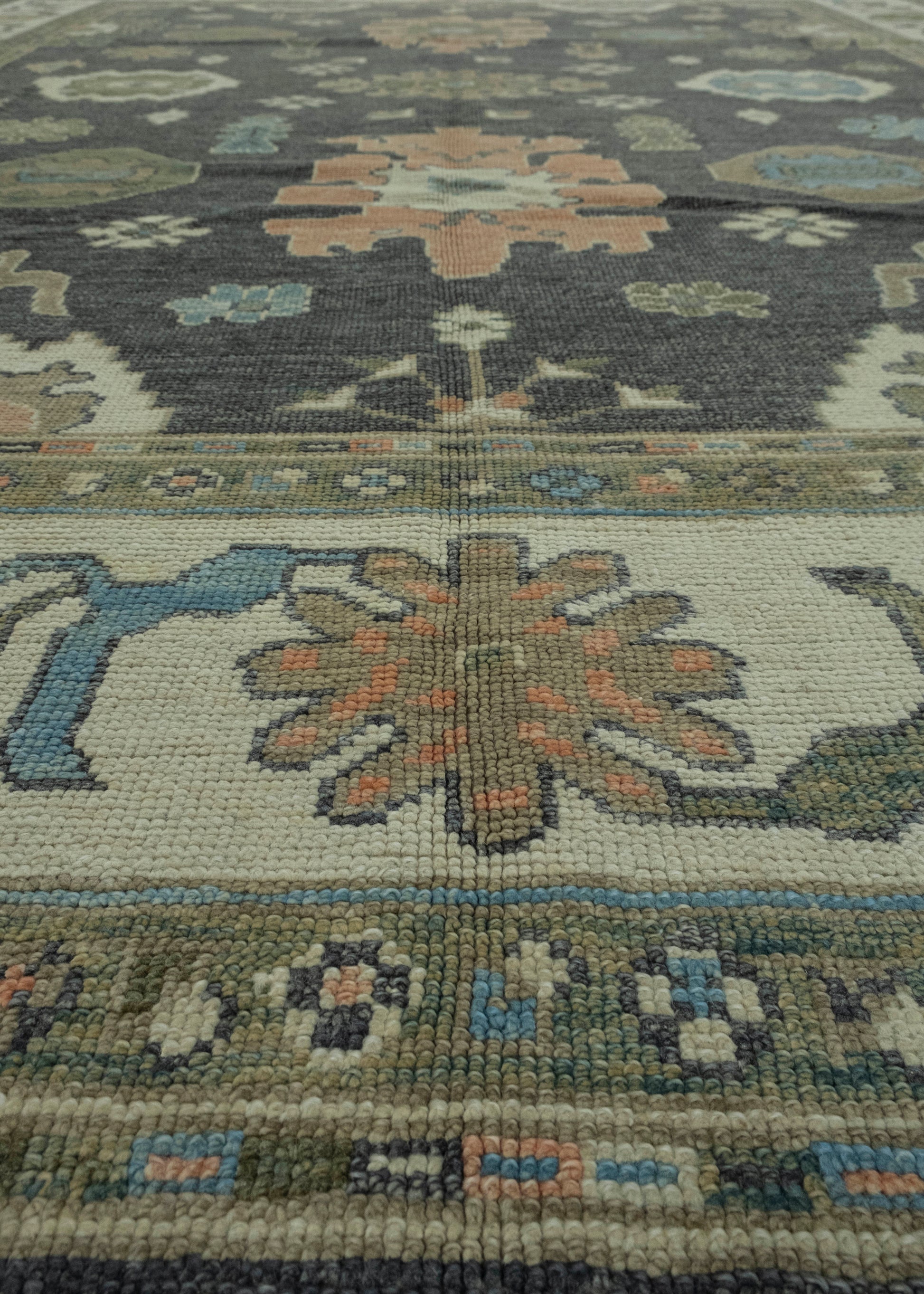 Turkish Oushak Rug 9'3" x 12'3" #17183