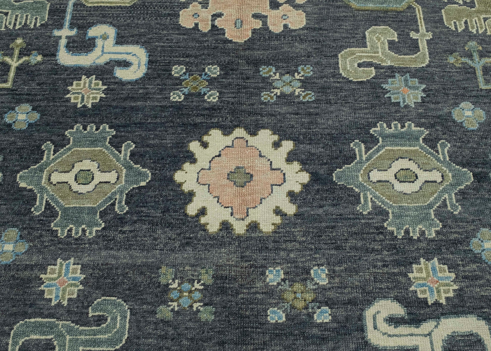 Turkish Oushak Rug 9'10" x 13'10" #17181