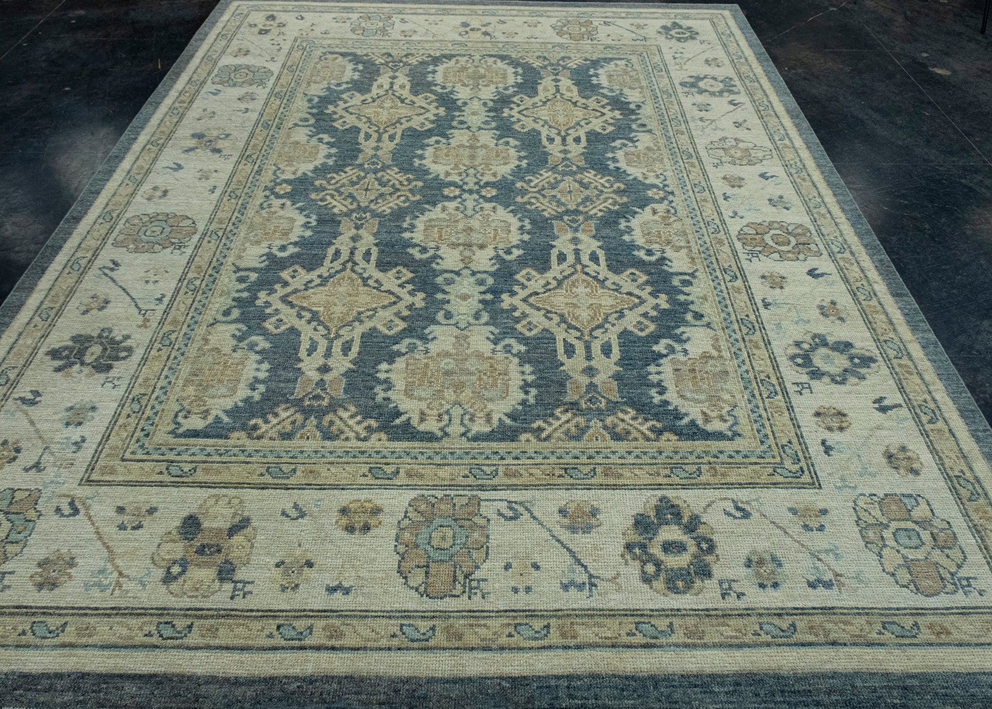 Turkish Oushak Rug 7'11" x 10'5" #17293