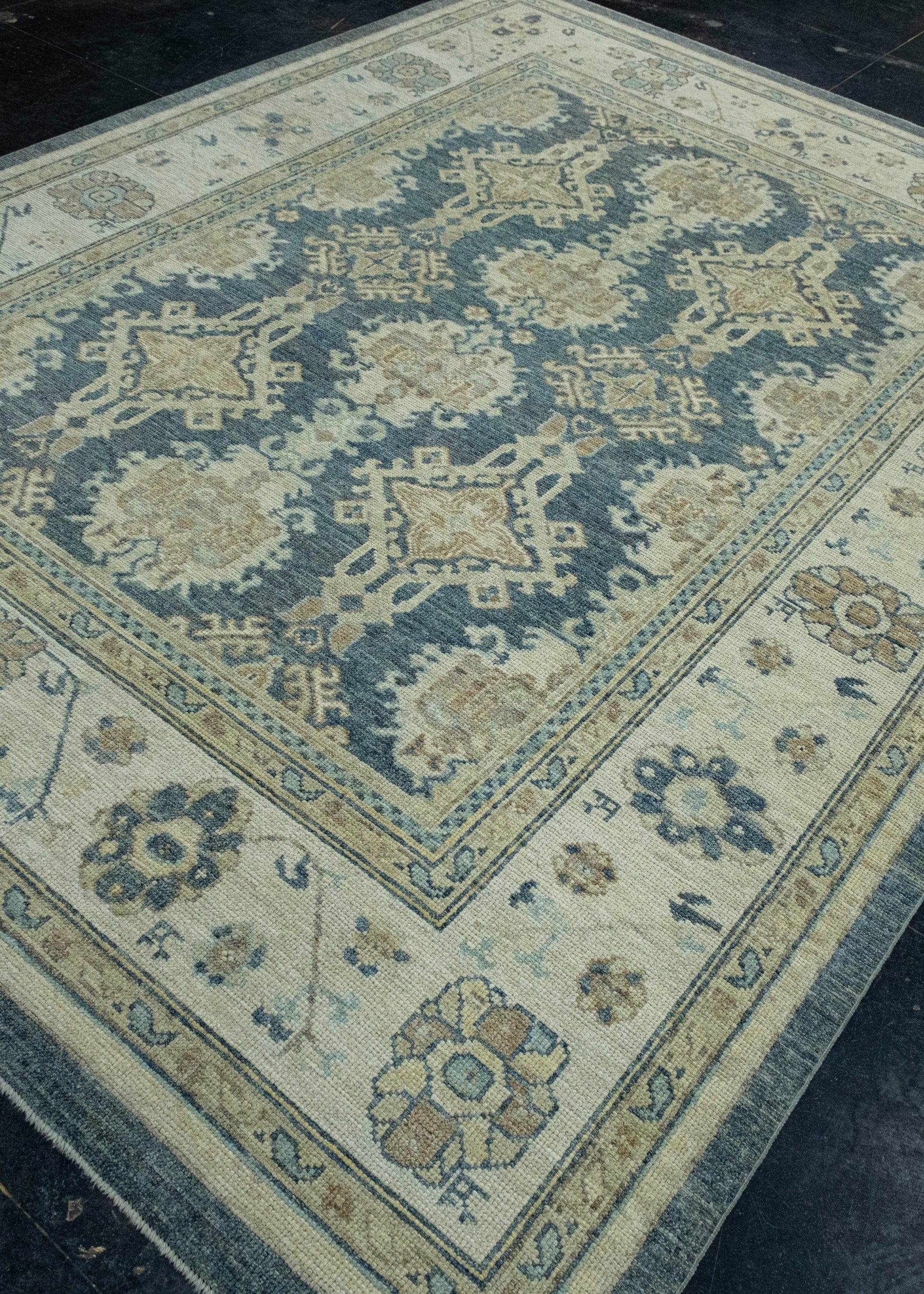 Turkish Oushak Rug 7'11" x 10'5" #17293
