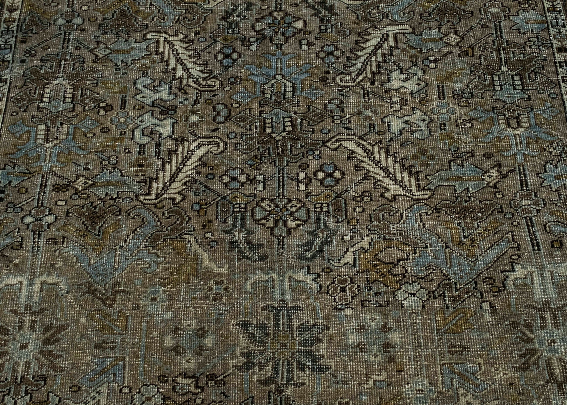Turkish Vintage Rug 7'2" x 9' #16859