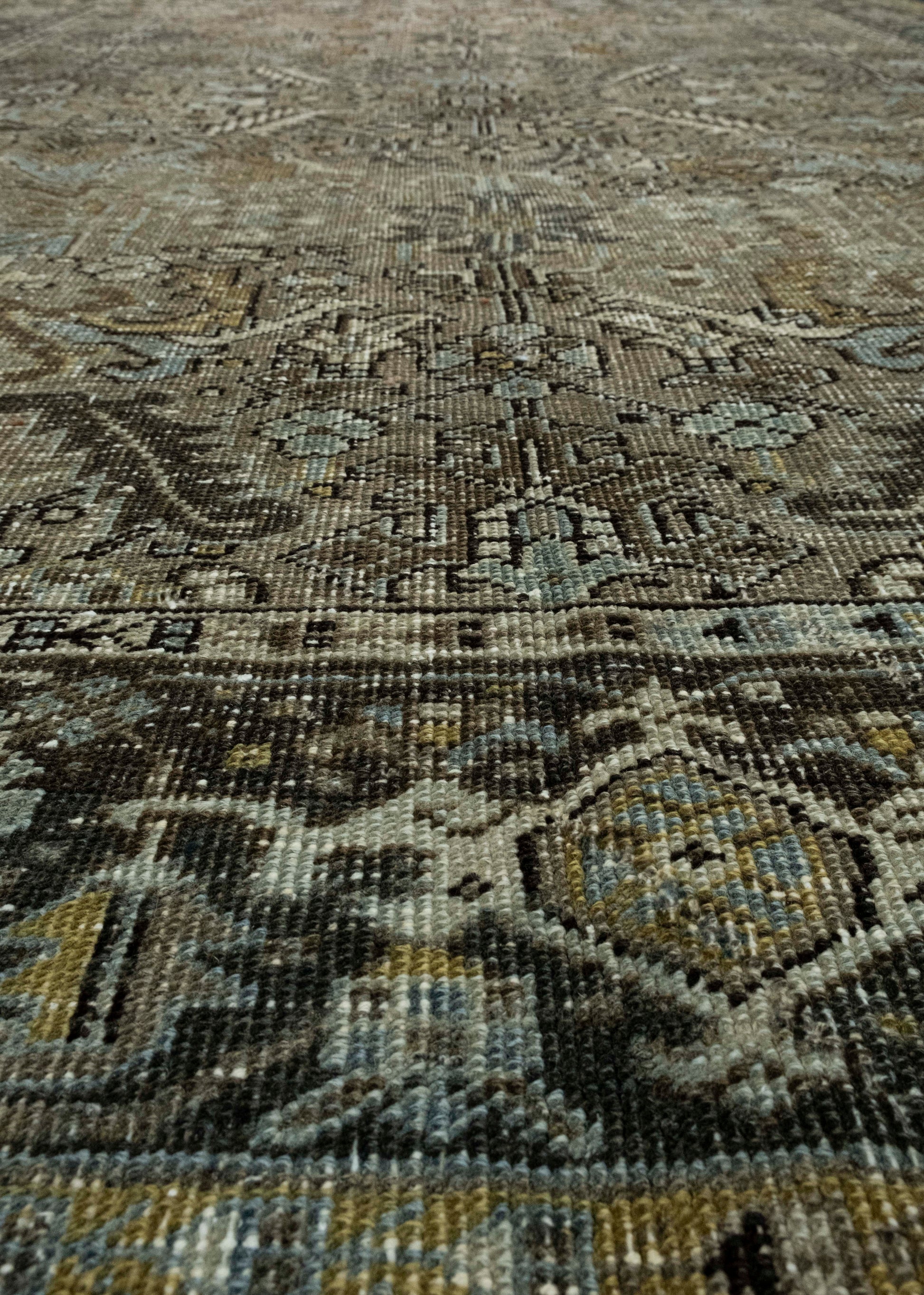 Turkish Vintage Rug 7'2" x 9' #16859