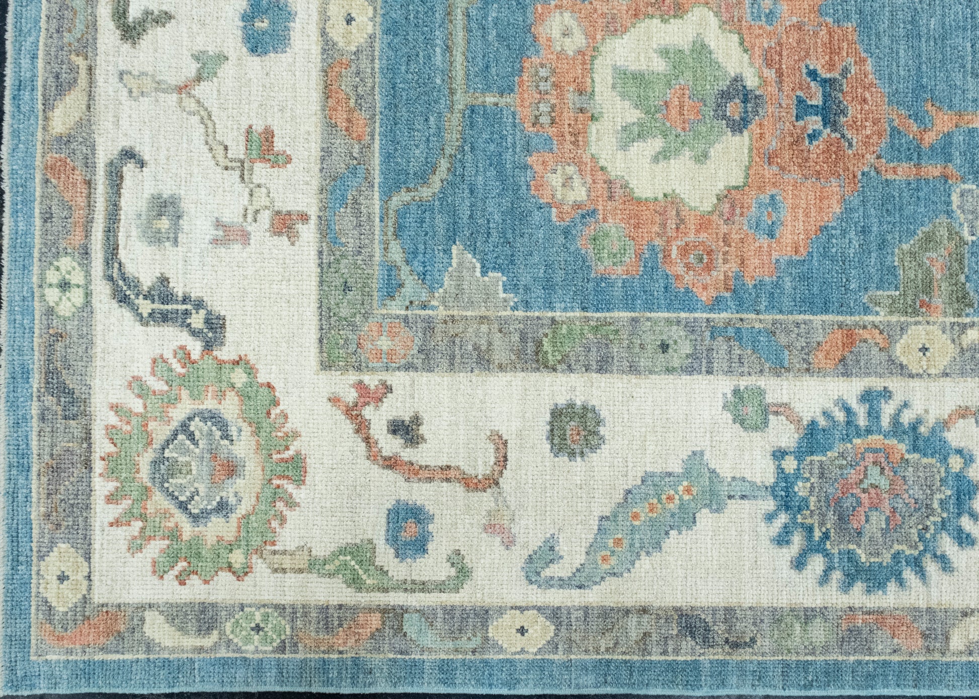 Turkish Oushak Rug 8'1" x 9'9" #17733