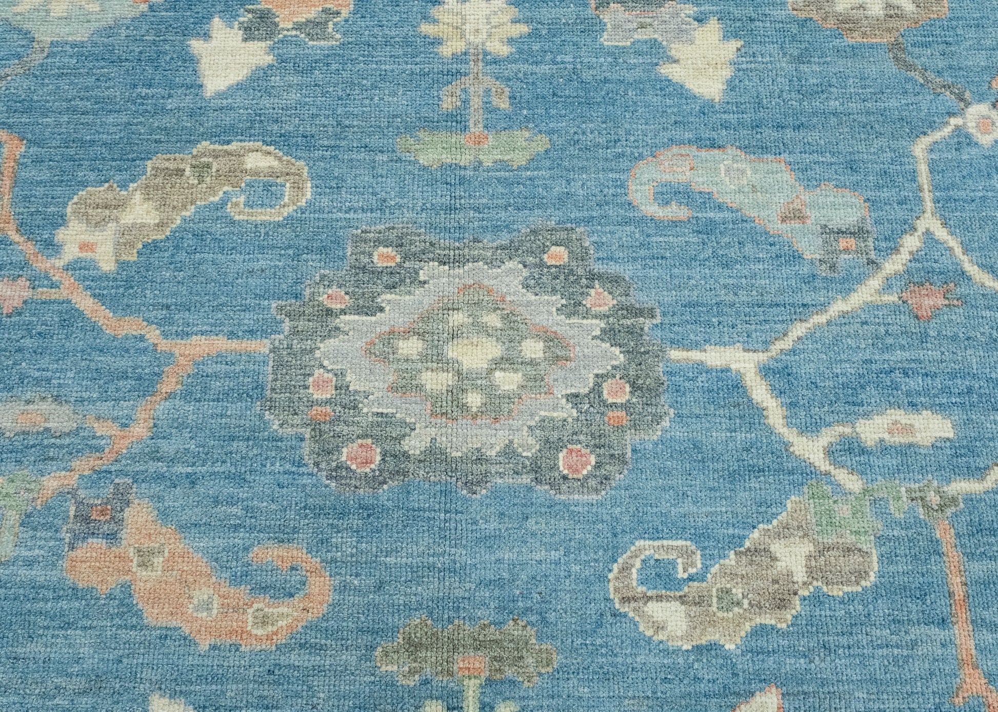 Turkish Oushak Rug 8'1" x 9'9" #17733