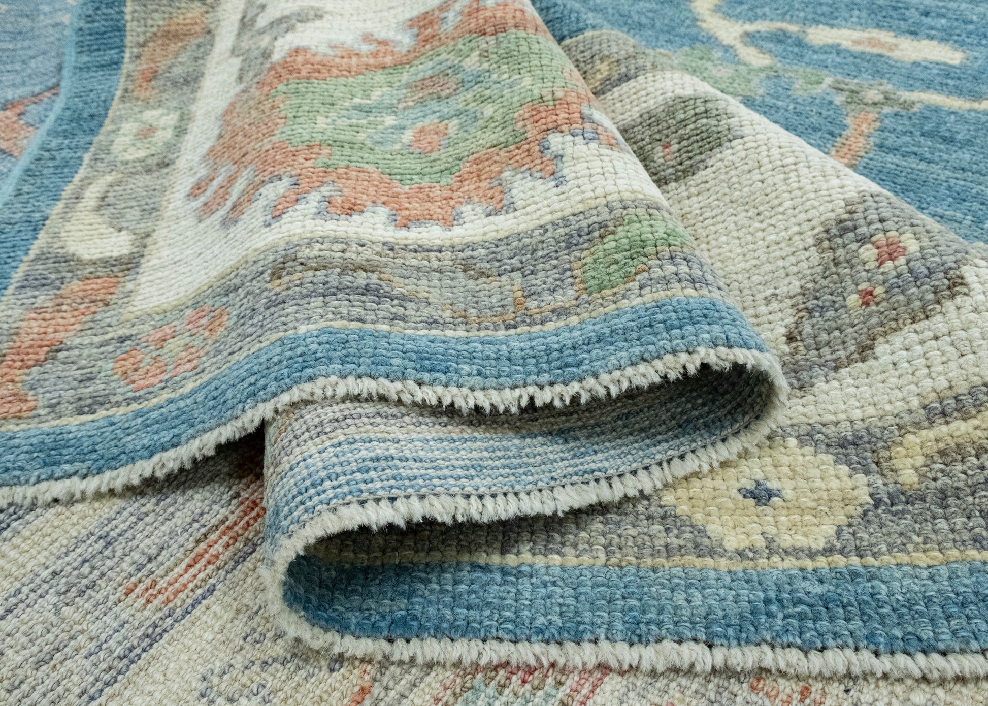 Turkish Oushak Rug 8'1" x 9'9" #17733
