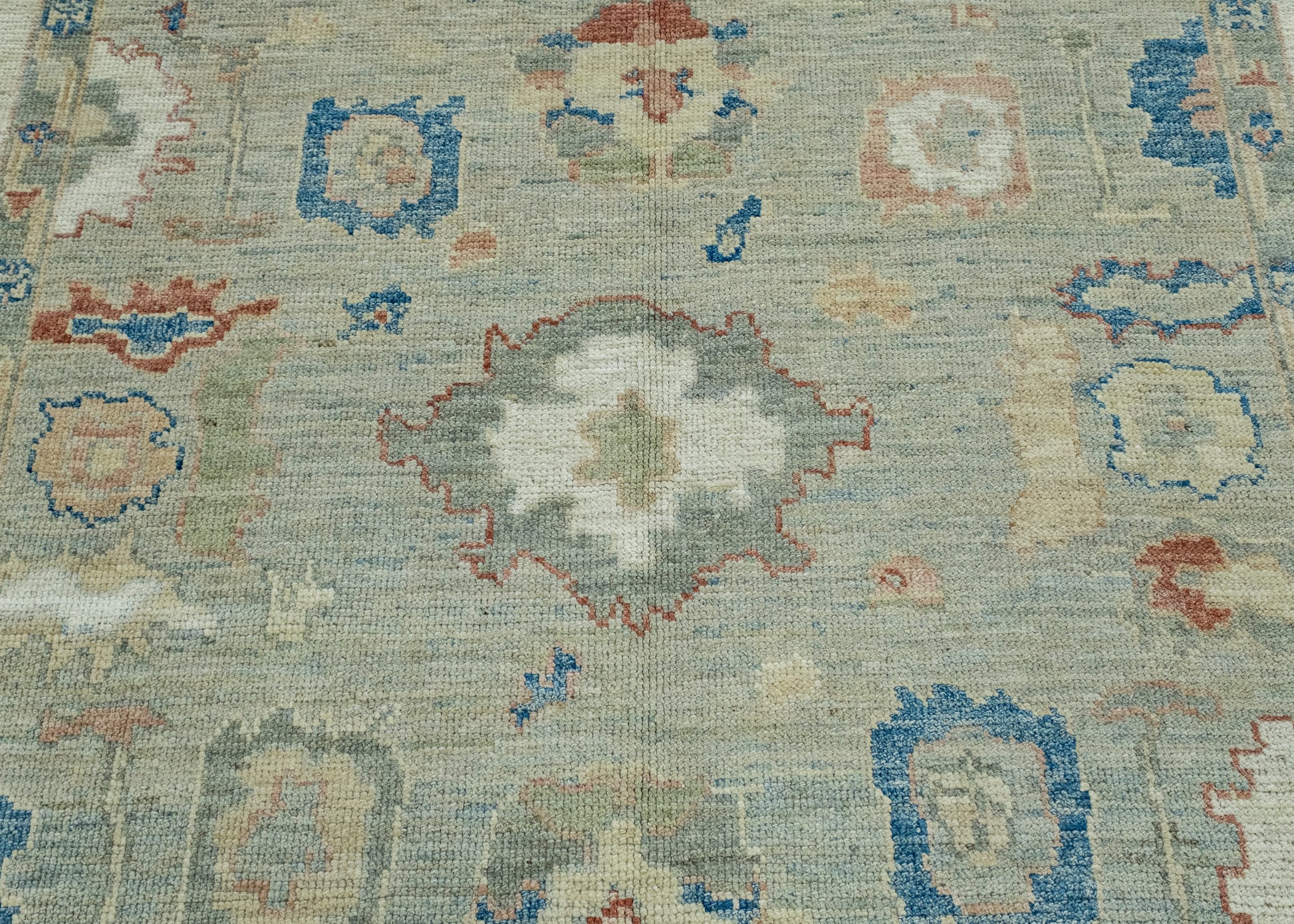 Turkish Oushak Rug 6'11" x 10' #17719