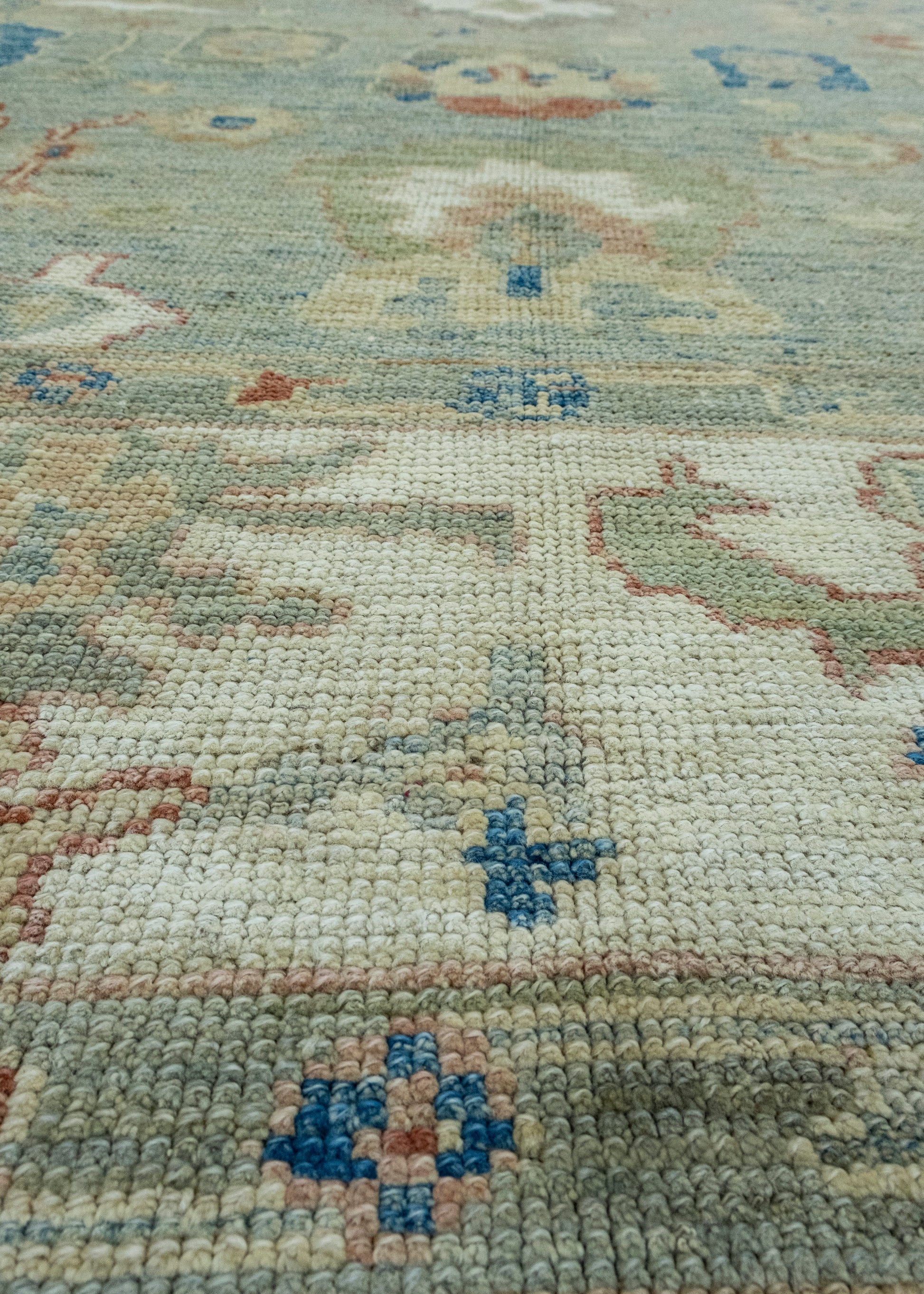 Turkish Oushak Rug 6'11" x 10' #17719
