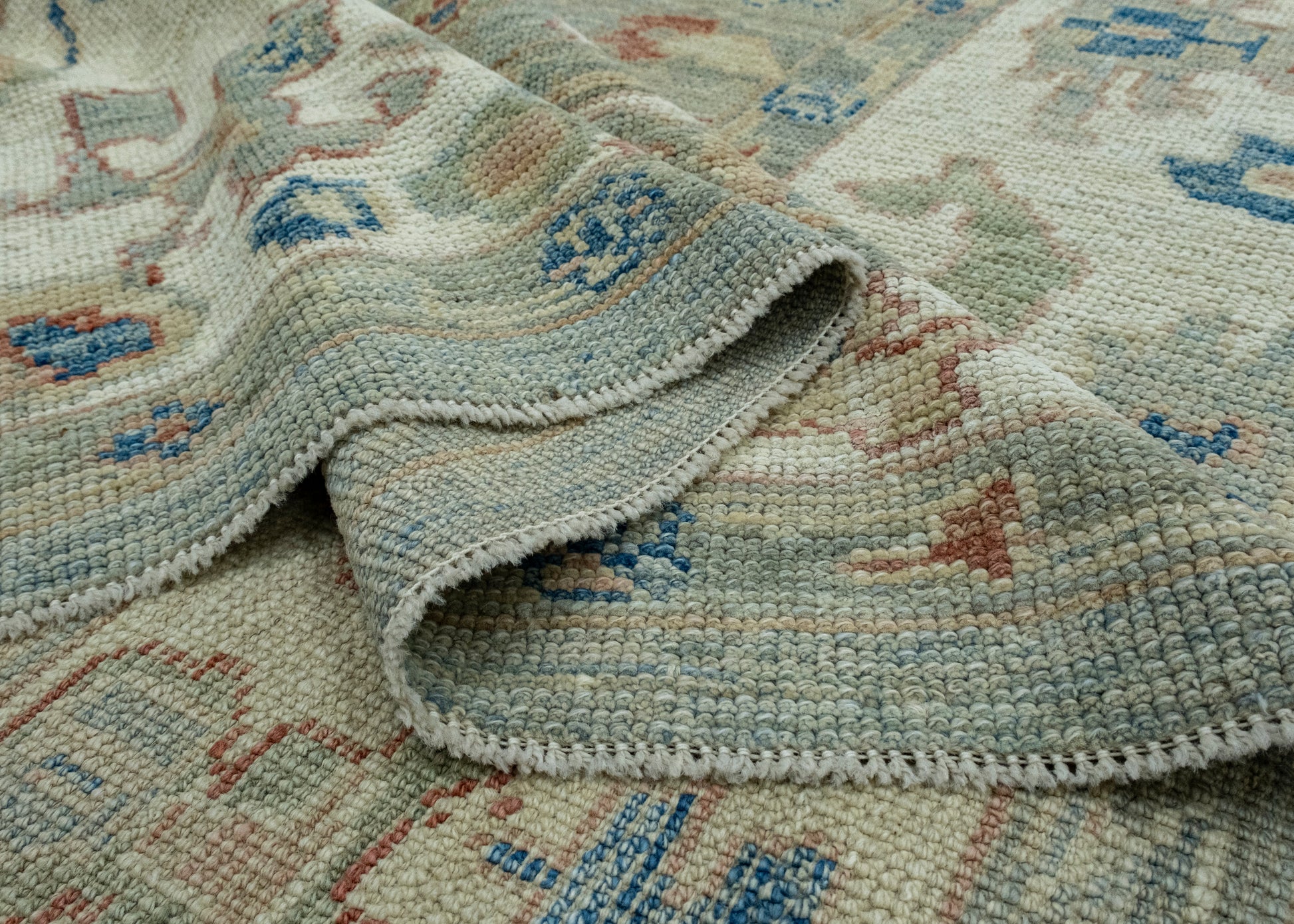Turkish Oushak Rug 6'11" x 10' #17719