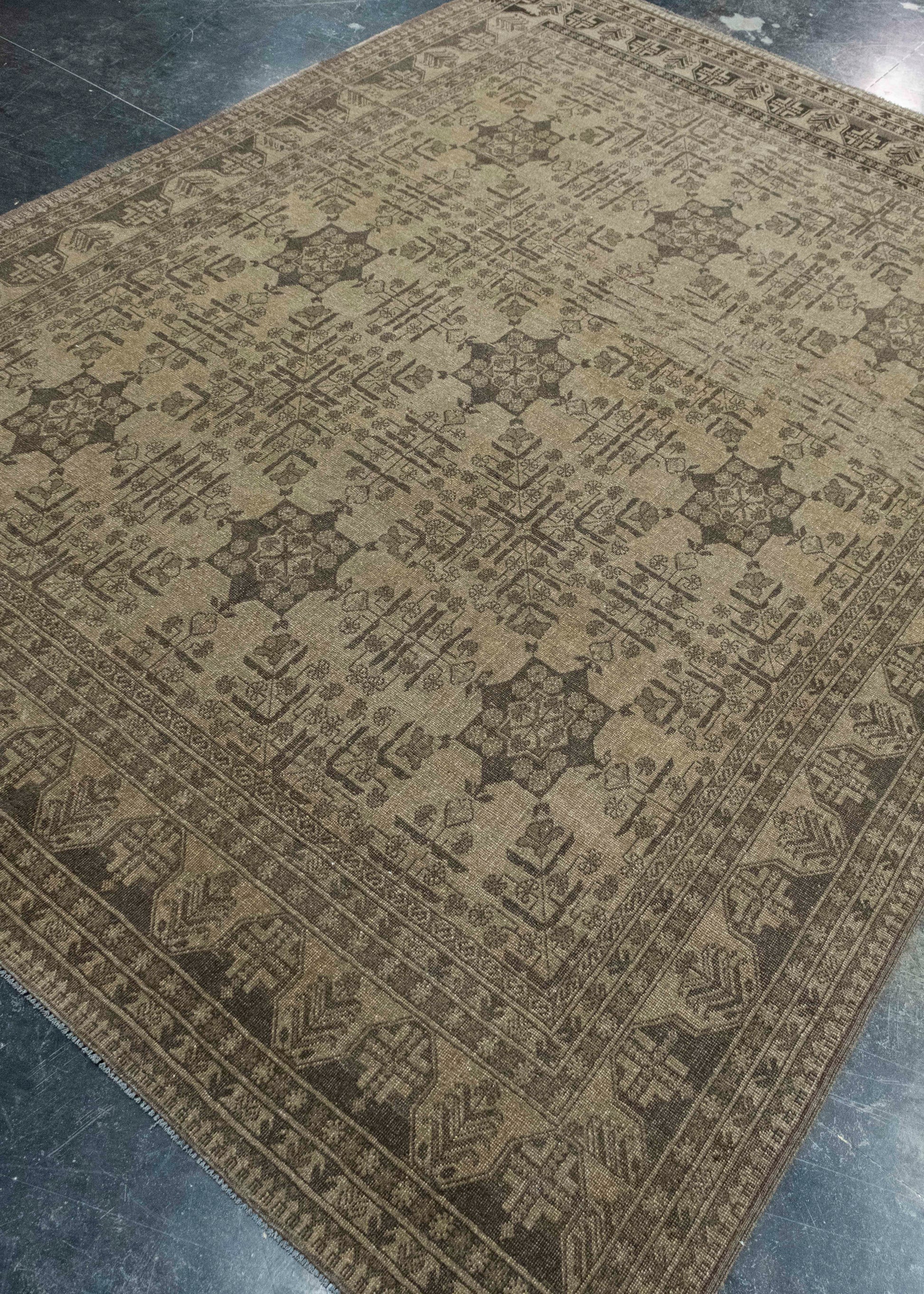 Turkish Vintage Rug 6'4" x 8'5" #16848