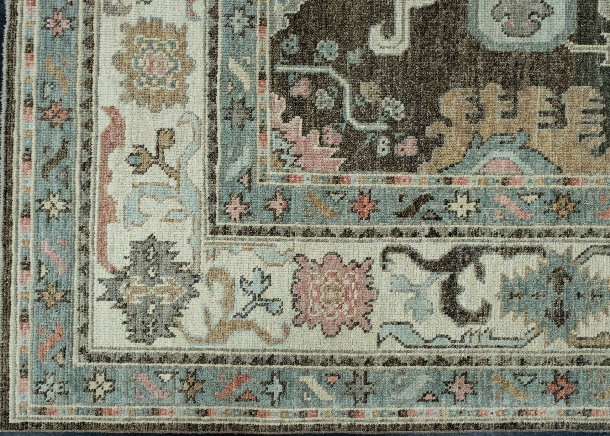 Turkish Oushak Rug 8'1" x 10'2" #17240