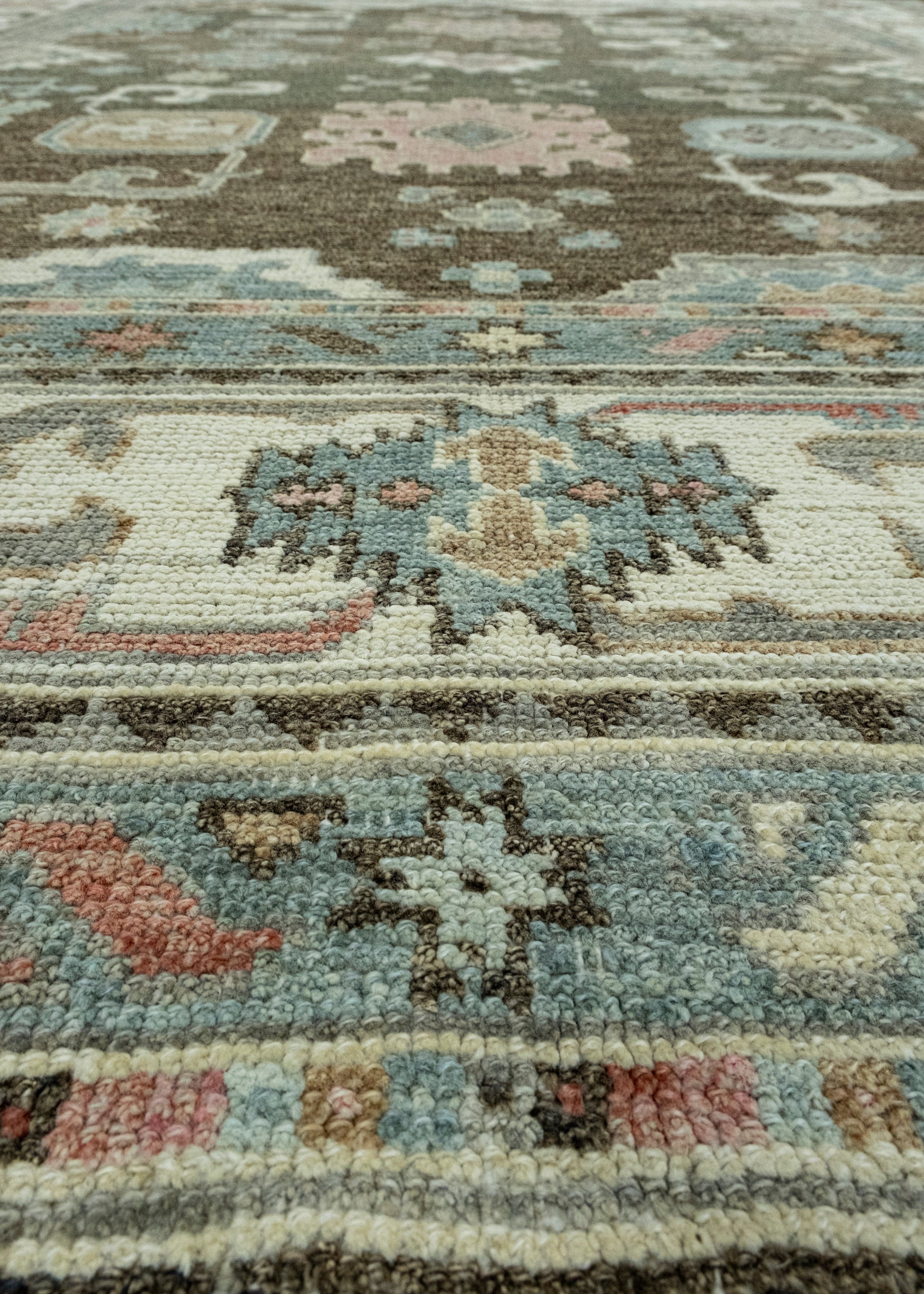 Turkish Oushak Rug 8'1" x 10'2" #17240